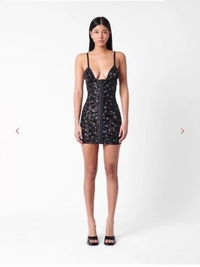 DOLL DRESS BLACK LEOPARD PRINT